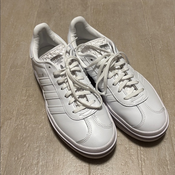 adidas Gazelle White Sneakers - Picture 7 of 11